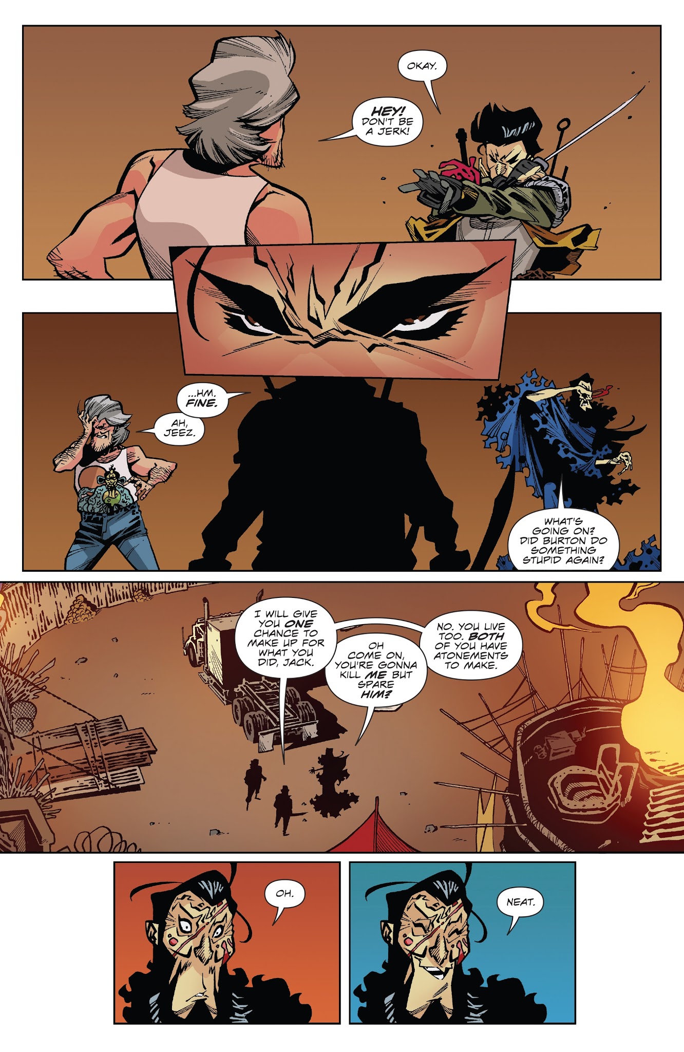 Read online Big Trouble in Little China: Old Man Jack comic -  Issue #4 - 22