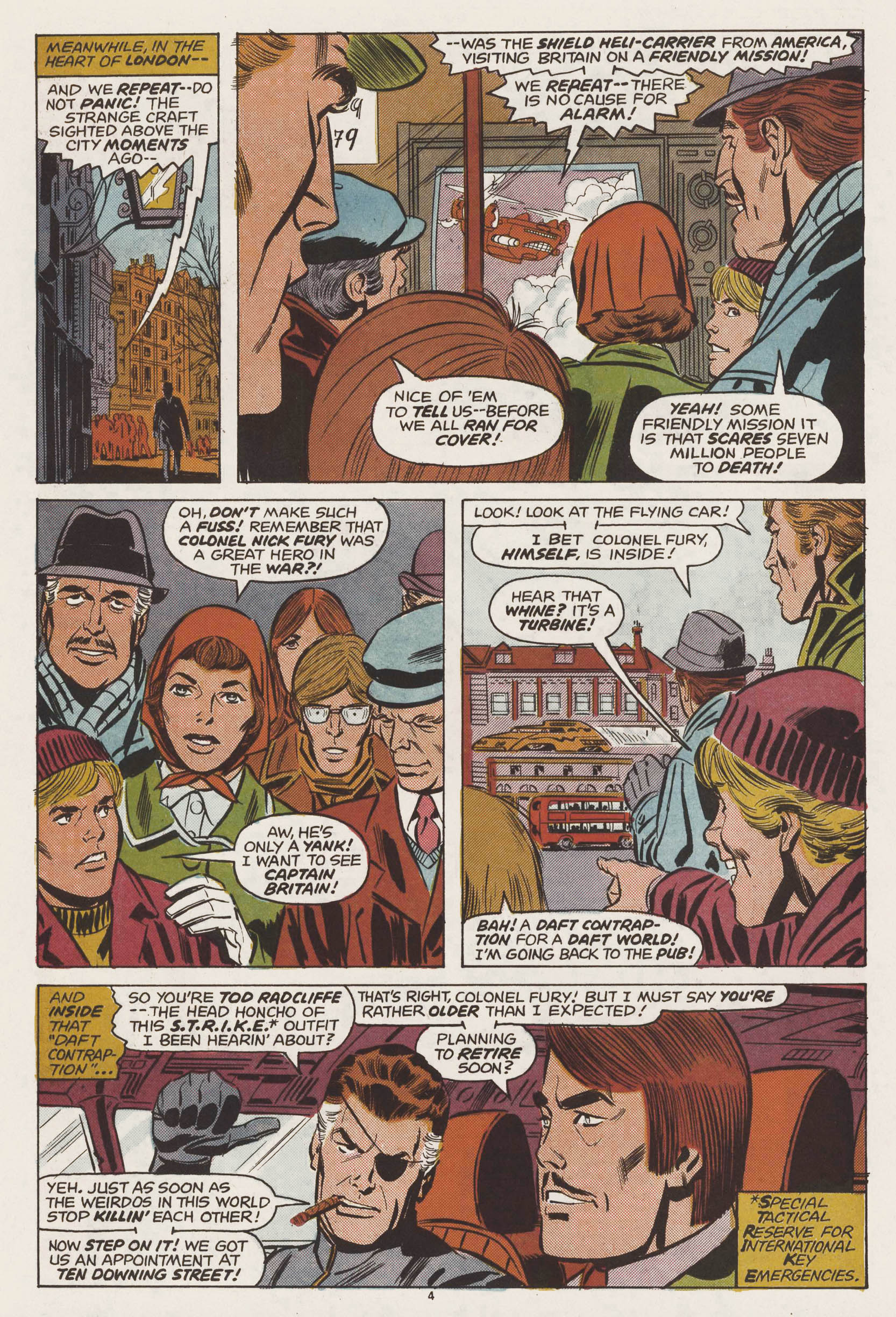 Read online Captain Britain (1976) comic -  Issue #17 - 4