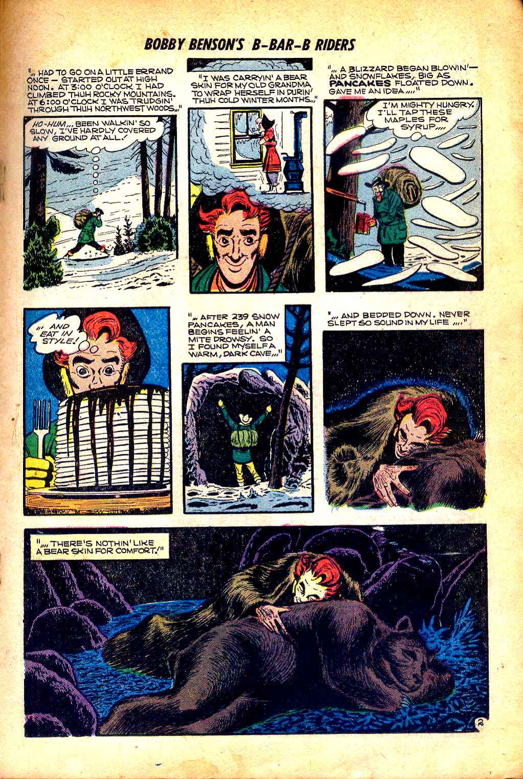 Read online Bobby Benson's B-Bar-B Riders comic -  Issue #18 - 19