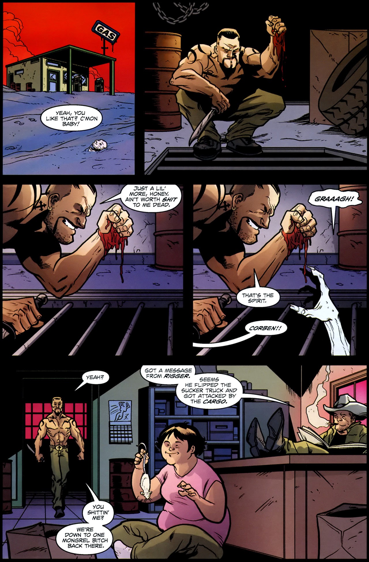 Read online Loaded Bible comic -  Issue #2 - 20