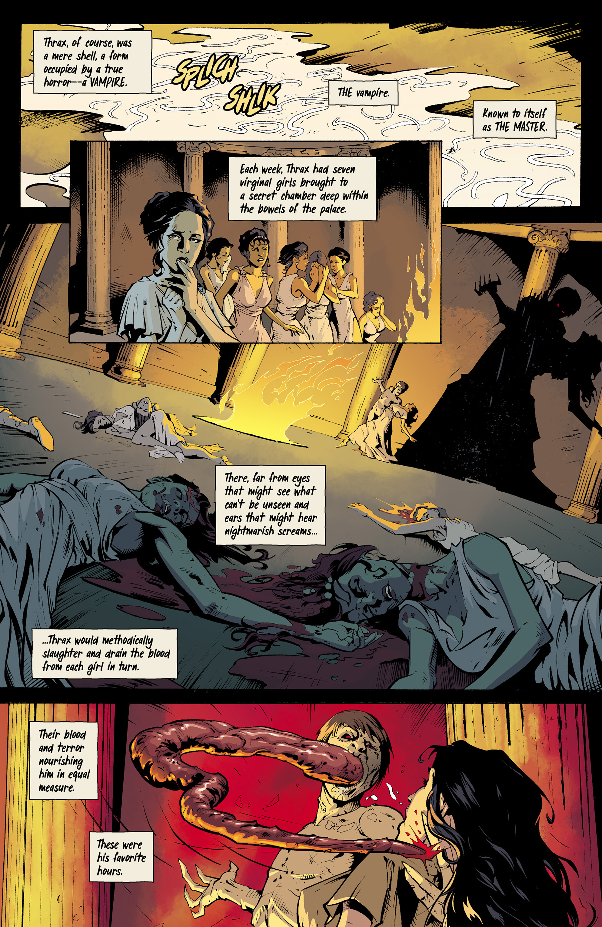 Read online The Strain: Mister Quinlan―Vampire Hunter comic -  Issue #1 - 4