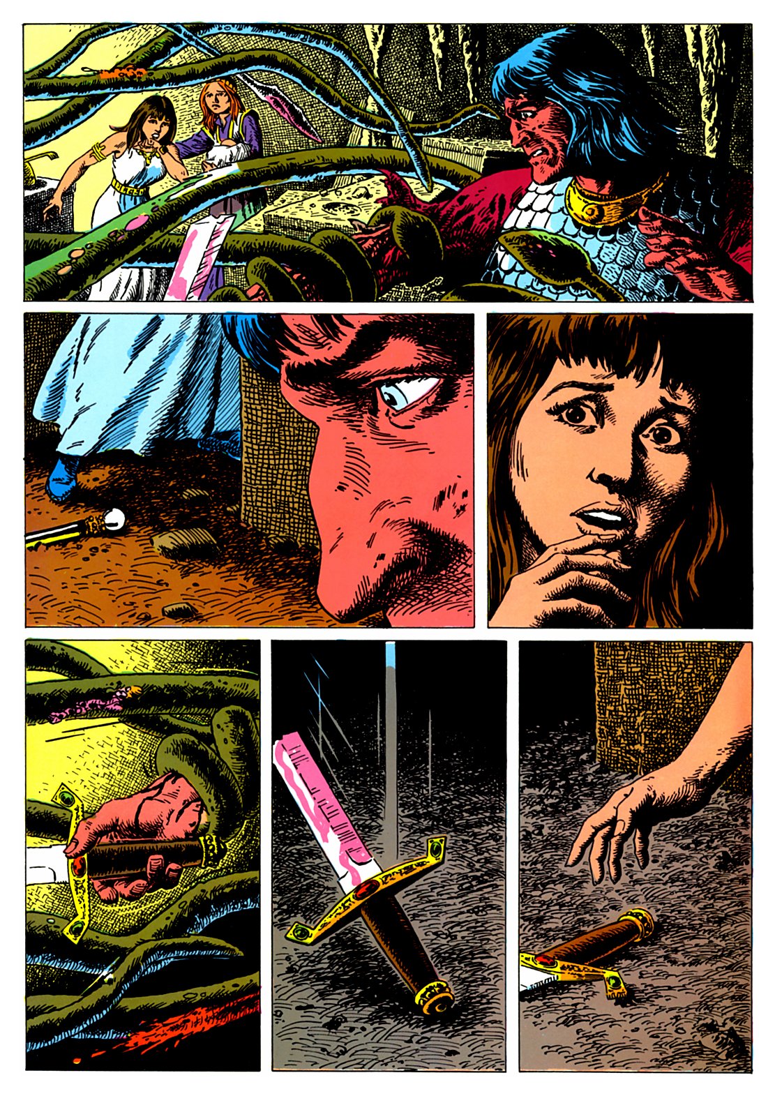 Read online Marvel Graphic Novel comic -  Issue #28 - Conan - The Reaver - 60