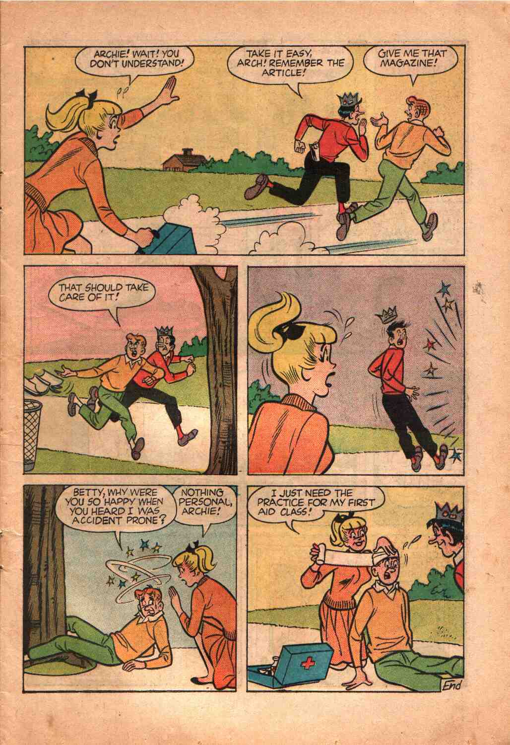 Read online Archie's Pal Jughead comic -  Issue #123 - 7