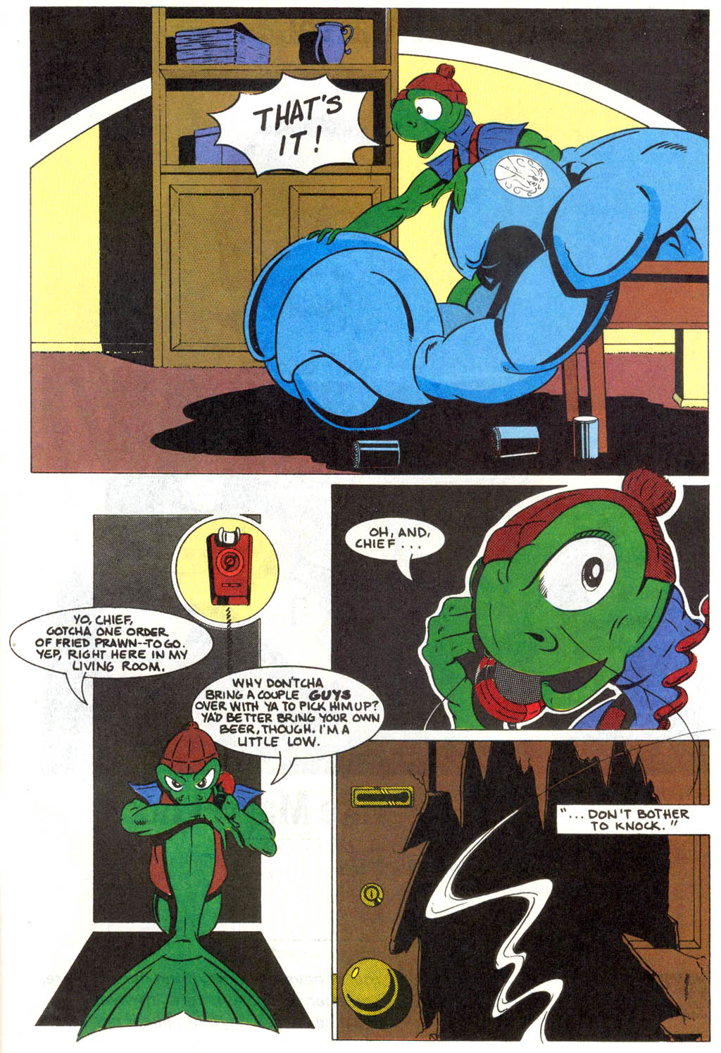 Read online Fish Police comic -  Issue #5 - 22