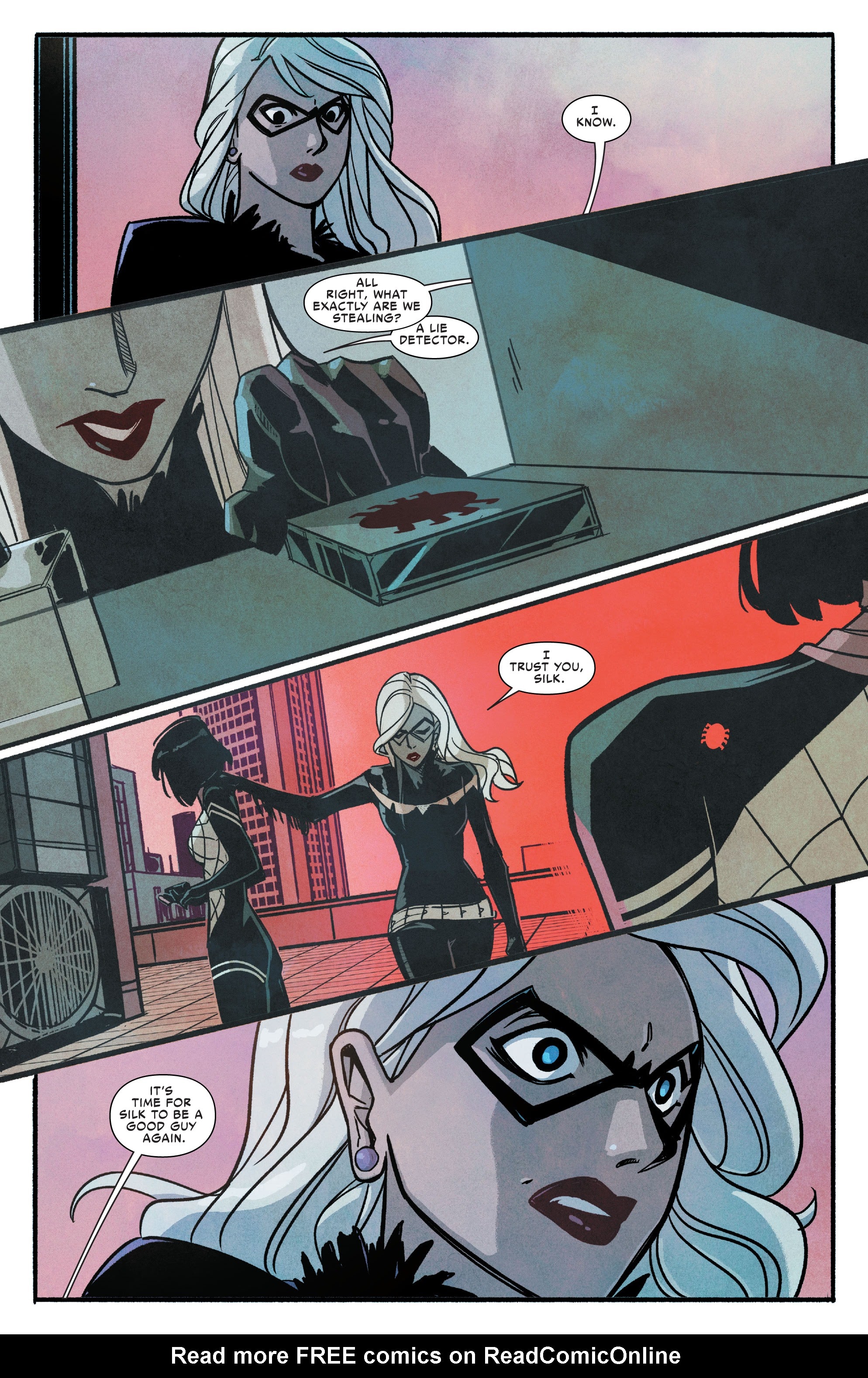 Read online Silk: Out of the Spider-Verse comic -  Issue # TPB 3 (Part 1) - 23