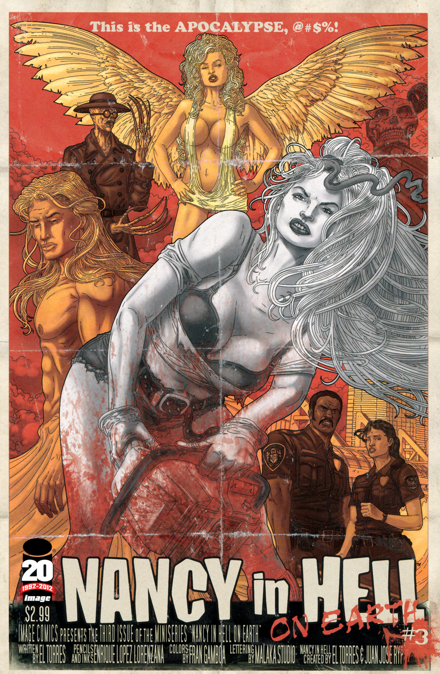 Read online Nancy in Hell On Earth comic -  Issue #3 - 1