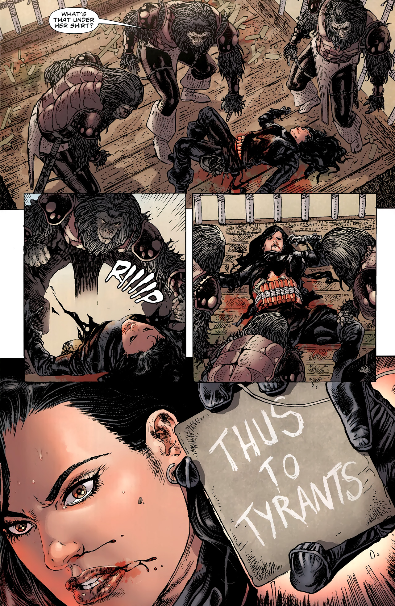 Read online Planet of the Apes (2011) comic -  Issue #4 - 25
