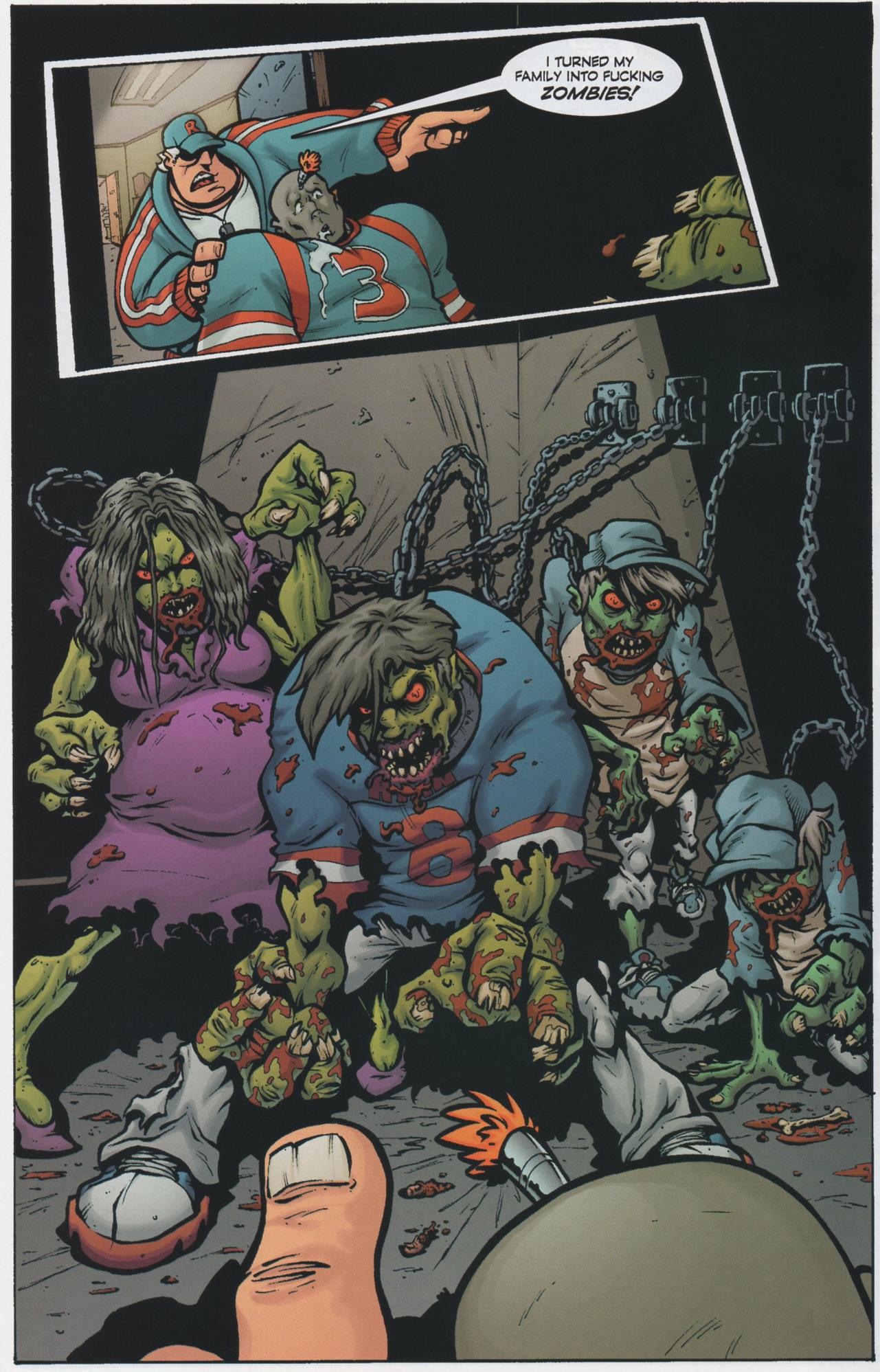 Read online Hack/Slash Meets Zombies vs. Cheerleaders comic -  Issue # Full - 28