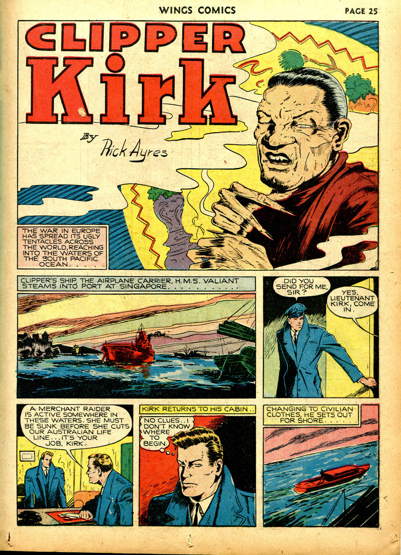 Read online Wings Comics comic -  Issue #6 - 27