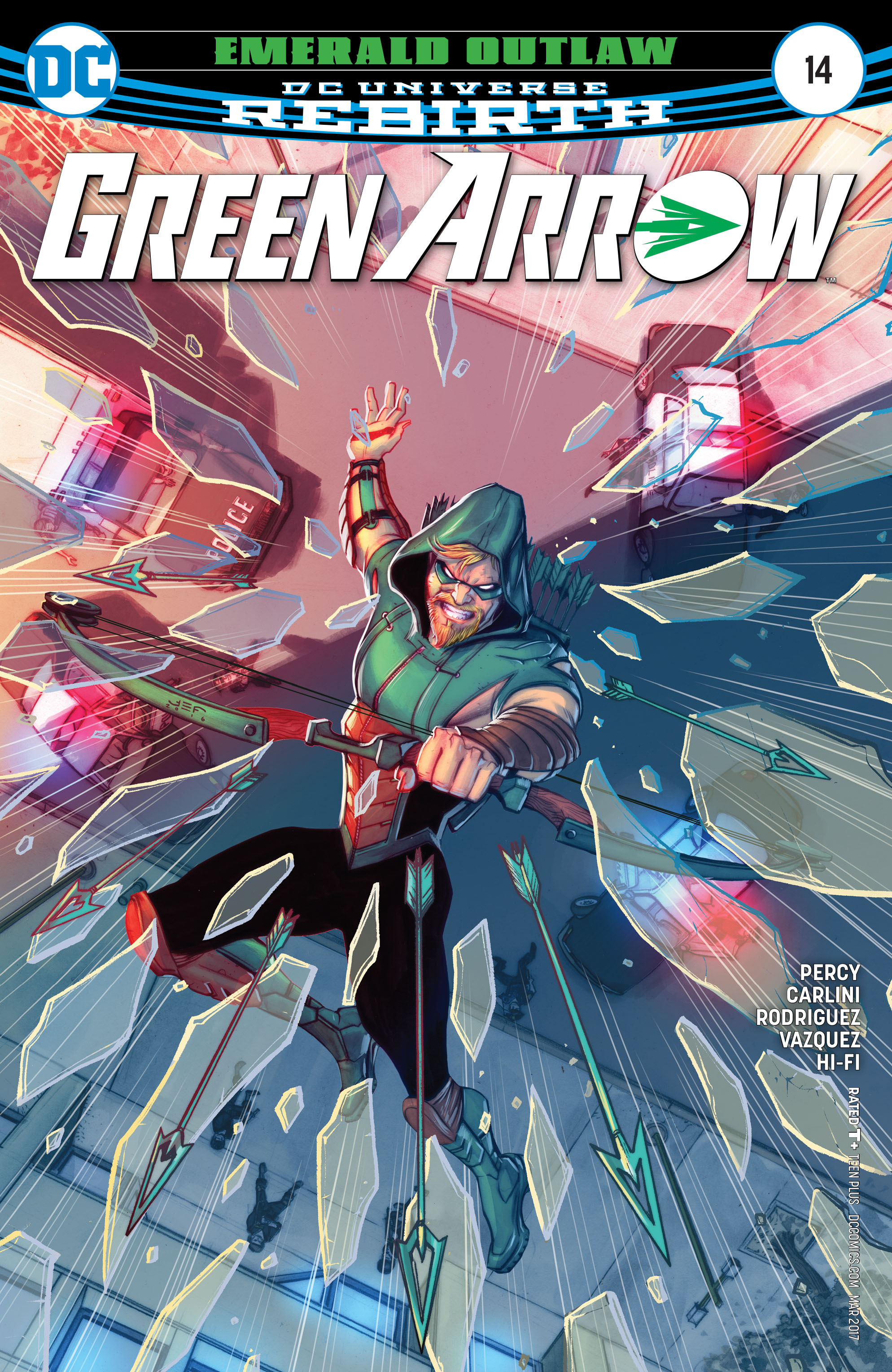 Read online Green Arrow (2016) comic -  Issue #14 - 1