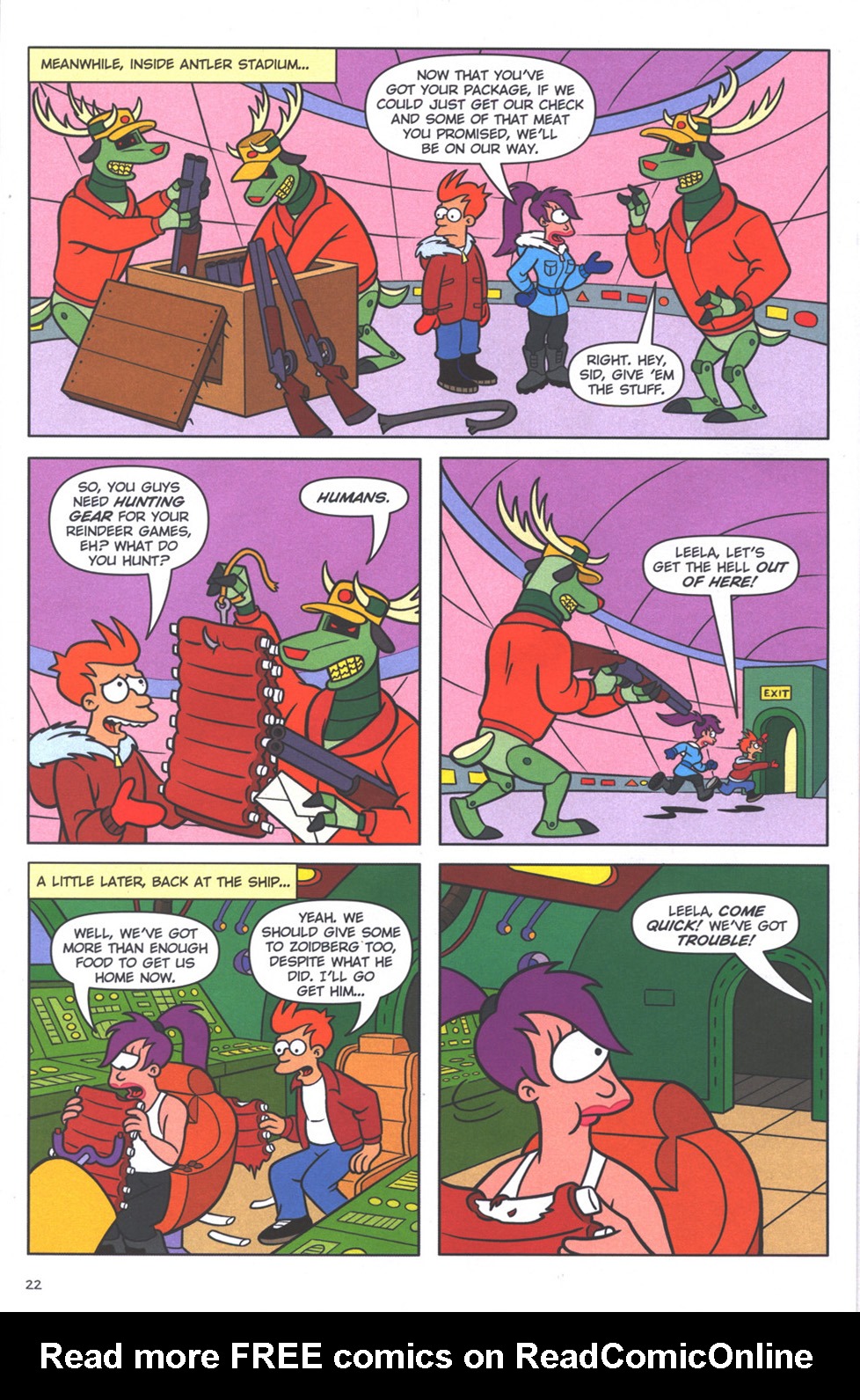 Read online Futurama Comics comic -  Issue #40 - 17