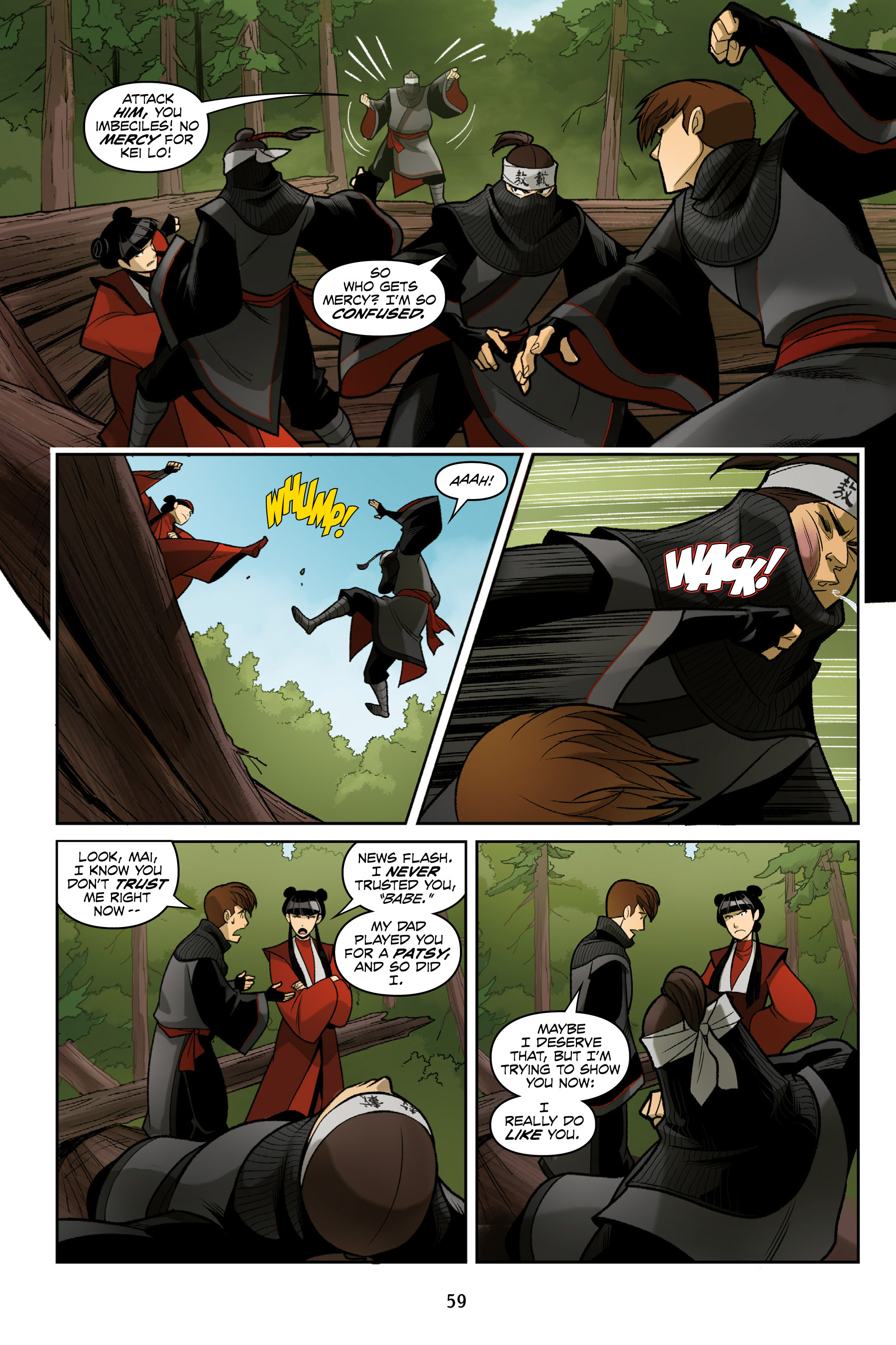 Read online Nickelodeon Avatar: The Last Airbender - Smoke and Shadow comic -  Issue # Part 1 - 59