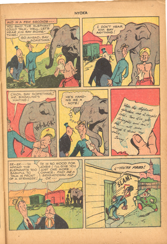 Read online Nyoka the Jungle Girl (1945) comic -  Issue #26 - 29