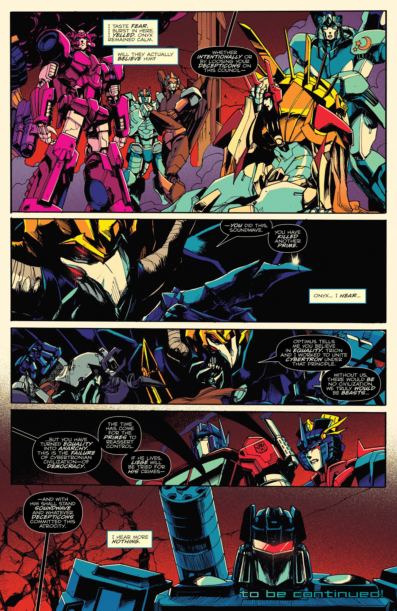 Read online Optimus Prime comic -  Issue #16 - 23