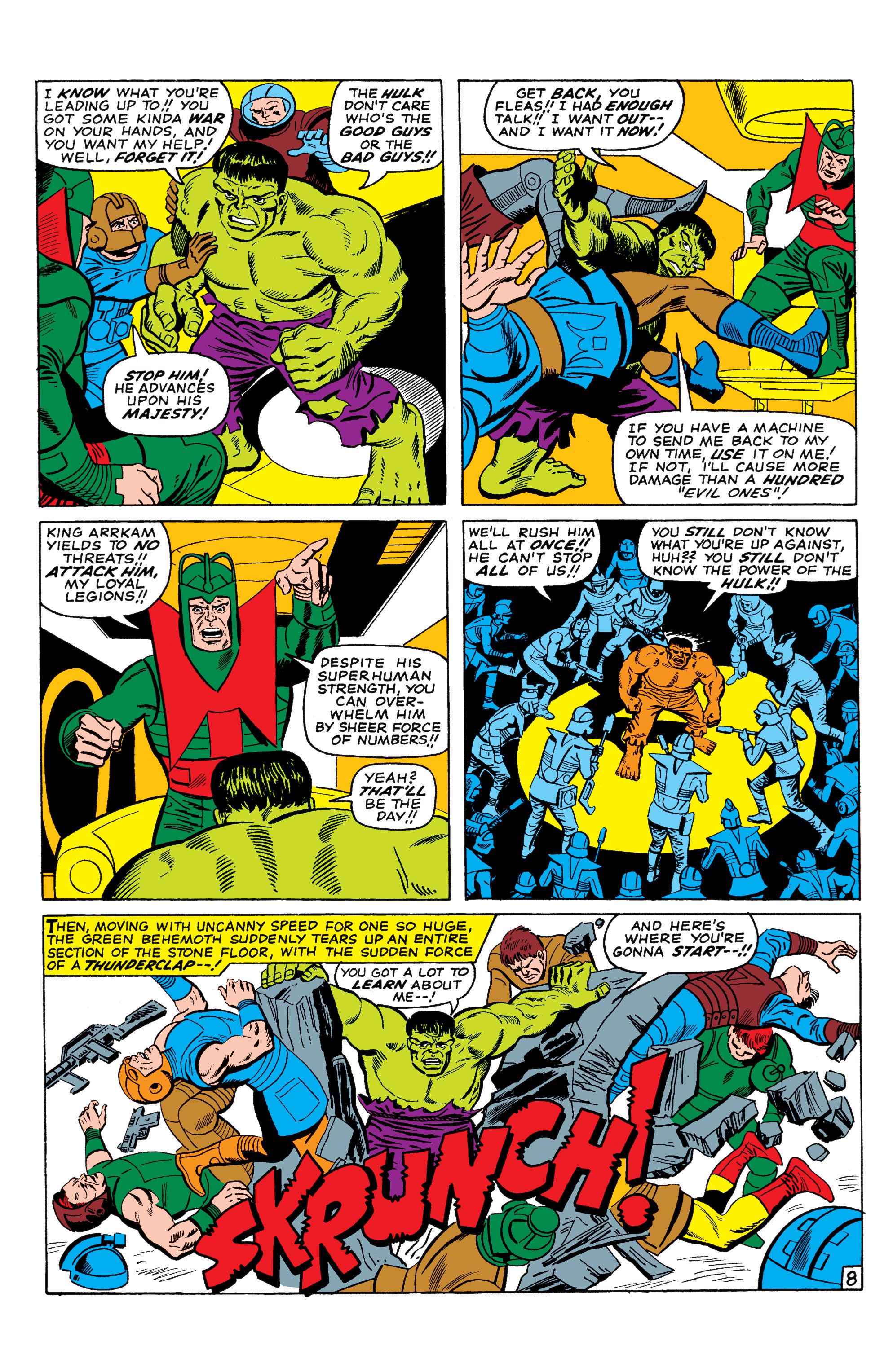 Read online Marvel Masterworks: The Incredible Hulk comic -  Issue # TPB 2 (Part 3) - 8