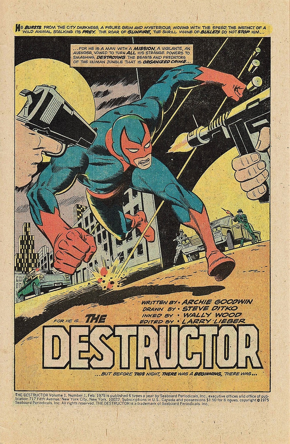 Read online The Destructor comic -  Issue #1 - 3