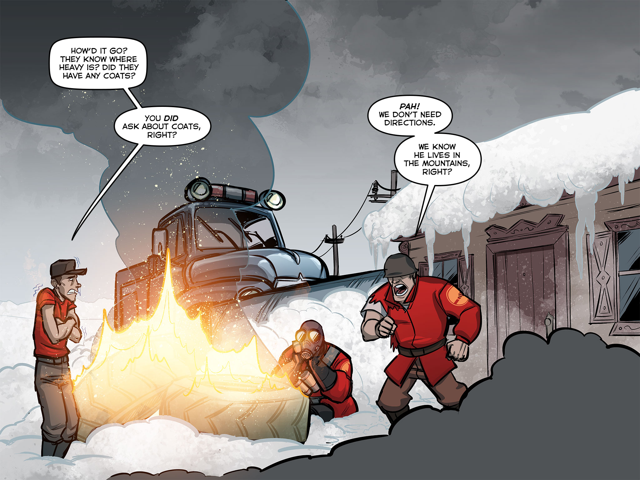 Read online Team Fortress 2 comic -  Issue #3 - 5