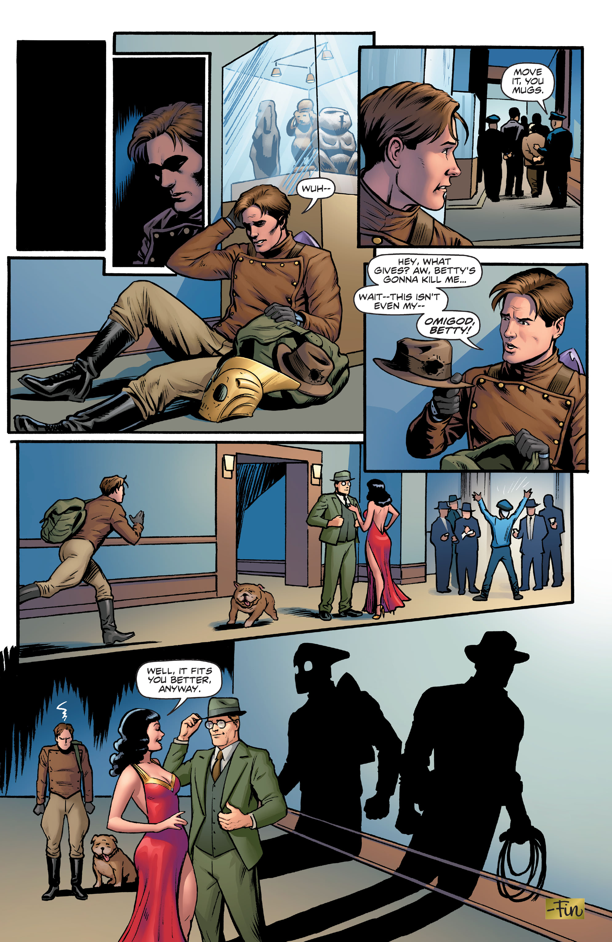 Read online The Rocketeer (2023) comic -  Issue # Full - 22