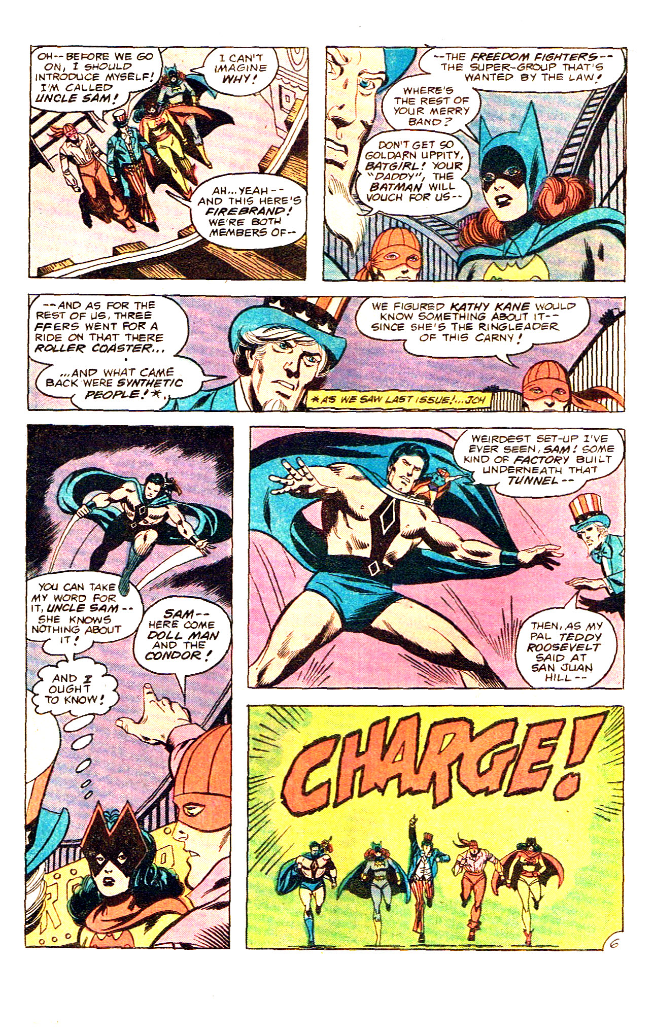 Read online Freedom Fighters (1976) comic -  Issue #15 - 10