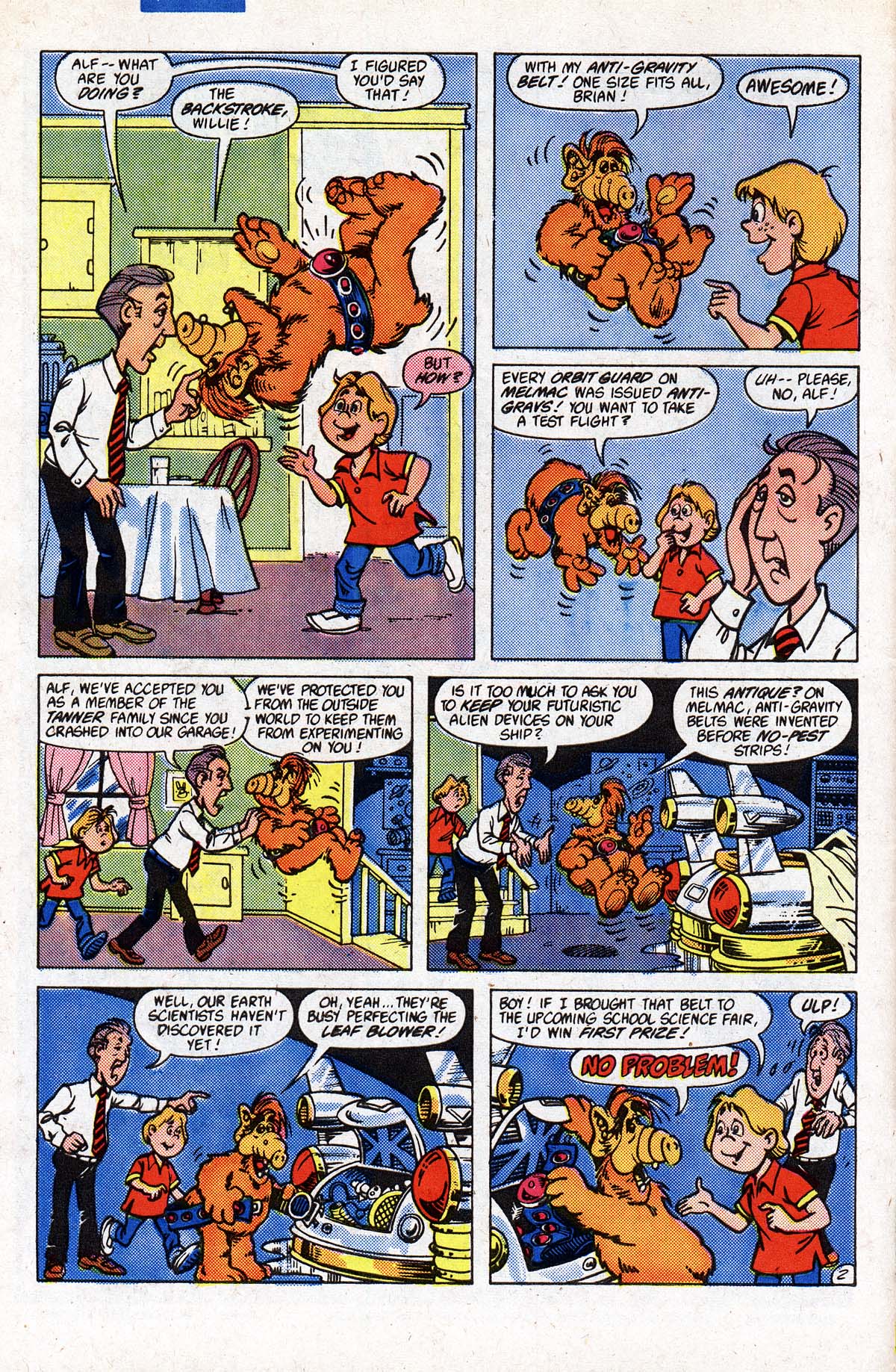Read online ALF comic -  Issue #2 - 3