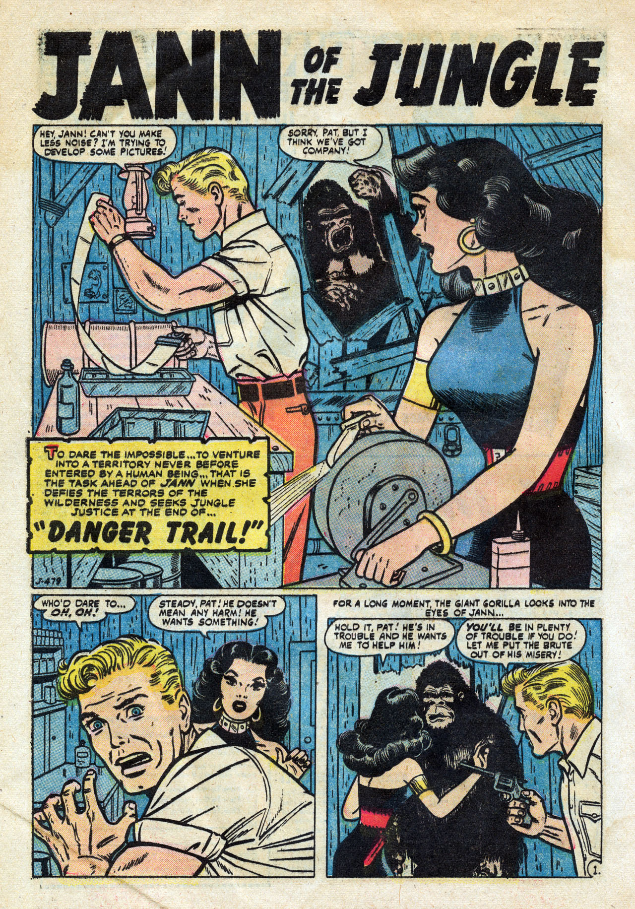 Read online Jann of the Jungle comic -  Issue #12 - 28
