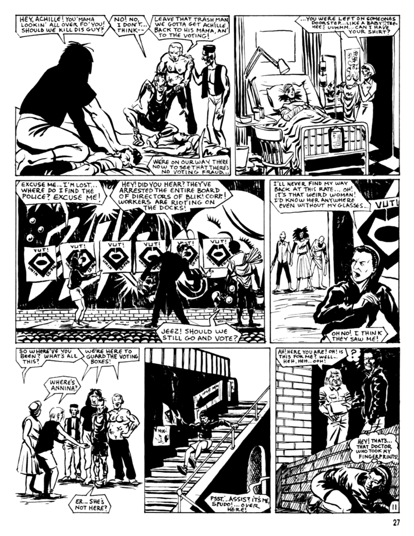 Read online Love and Rockets (1982) comic -  Issue #40 - 29