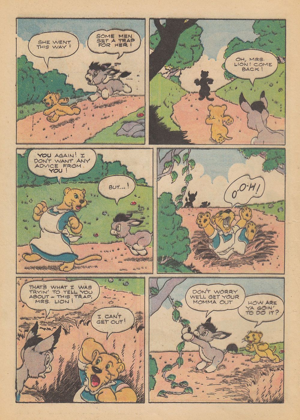 Read online Our Gang Comics comic -  Issue #5 - 22