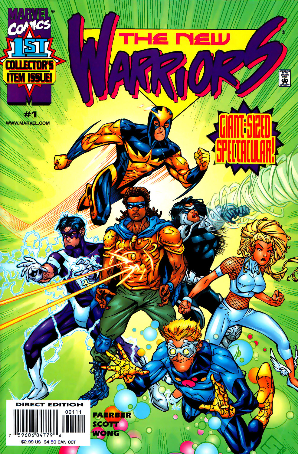 Read online New Warriors (1999) comic -  Issue #1 - 1