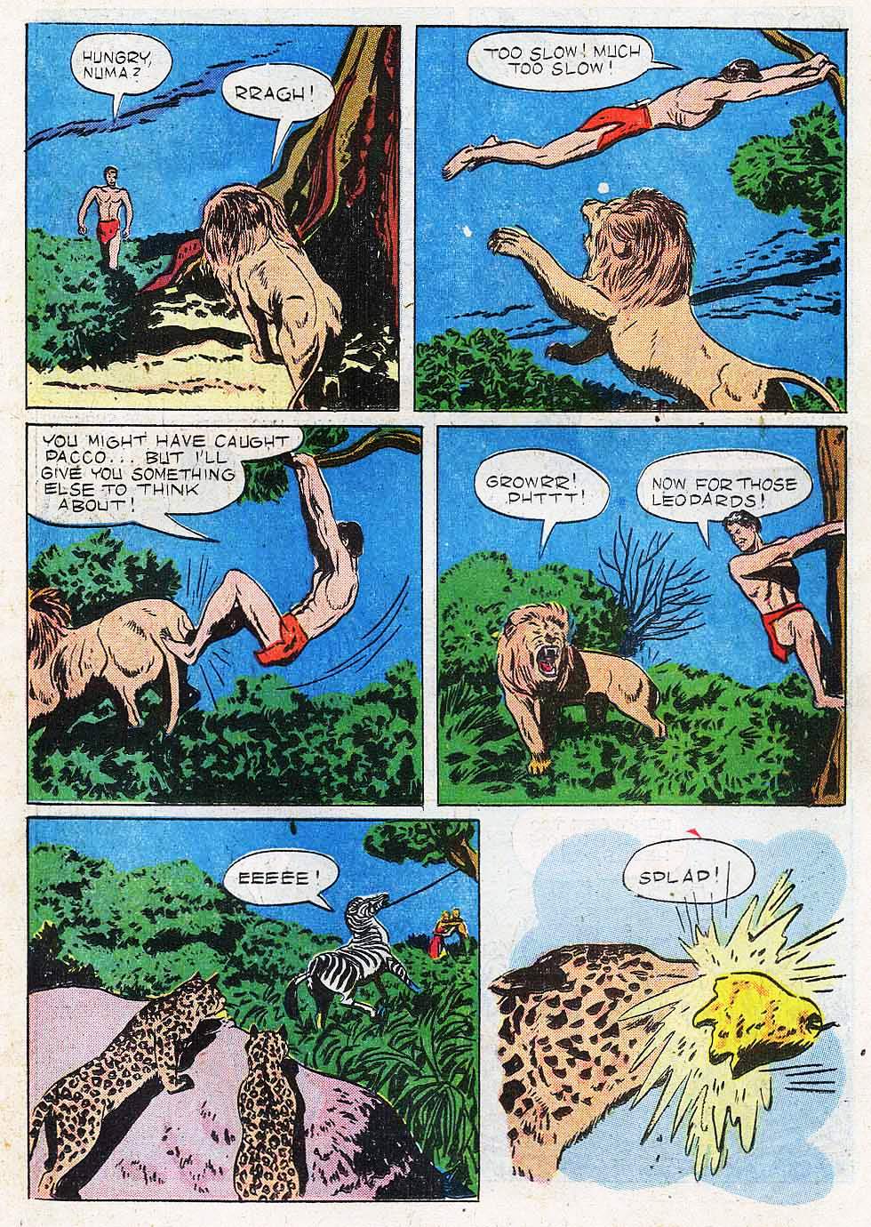 Read online Tarzan (1948) comic -  Issue #12 - 11