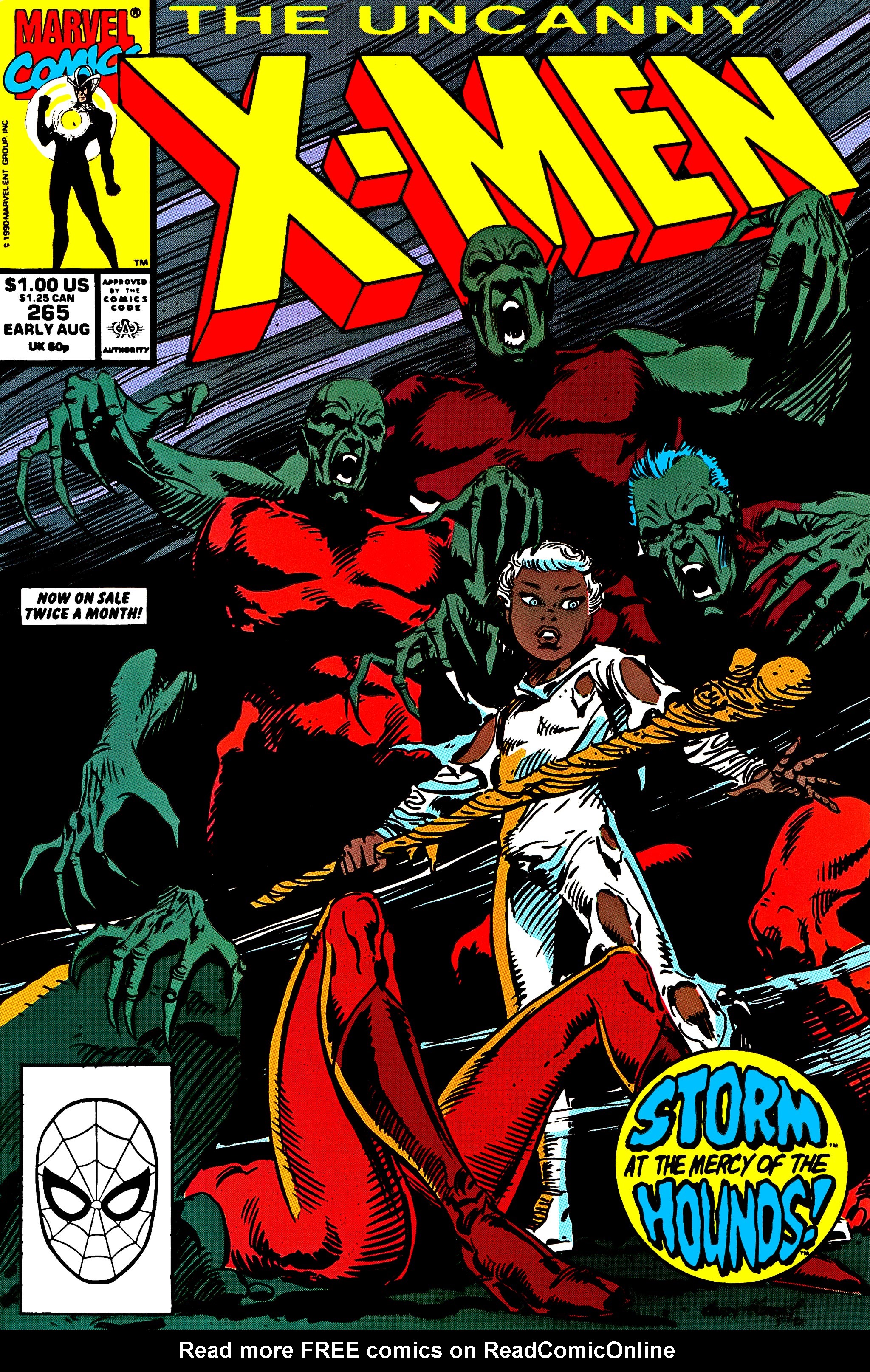 Read online Uncanny X-Men (1963) comic -  Issue #265 - 1