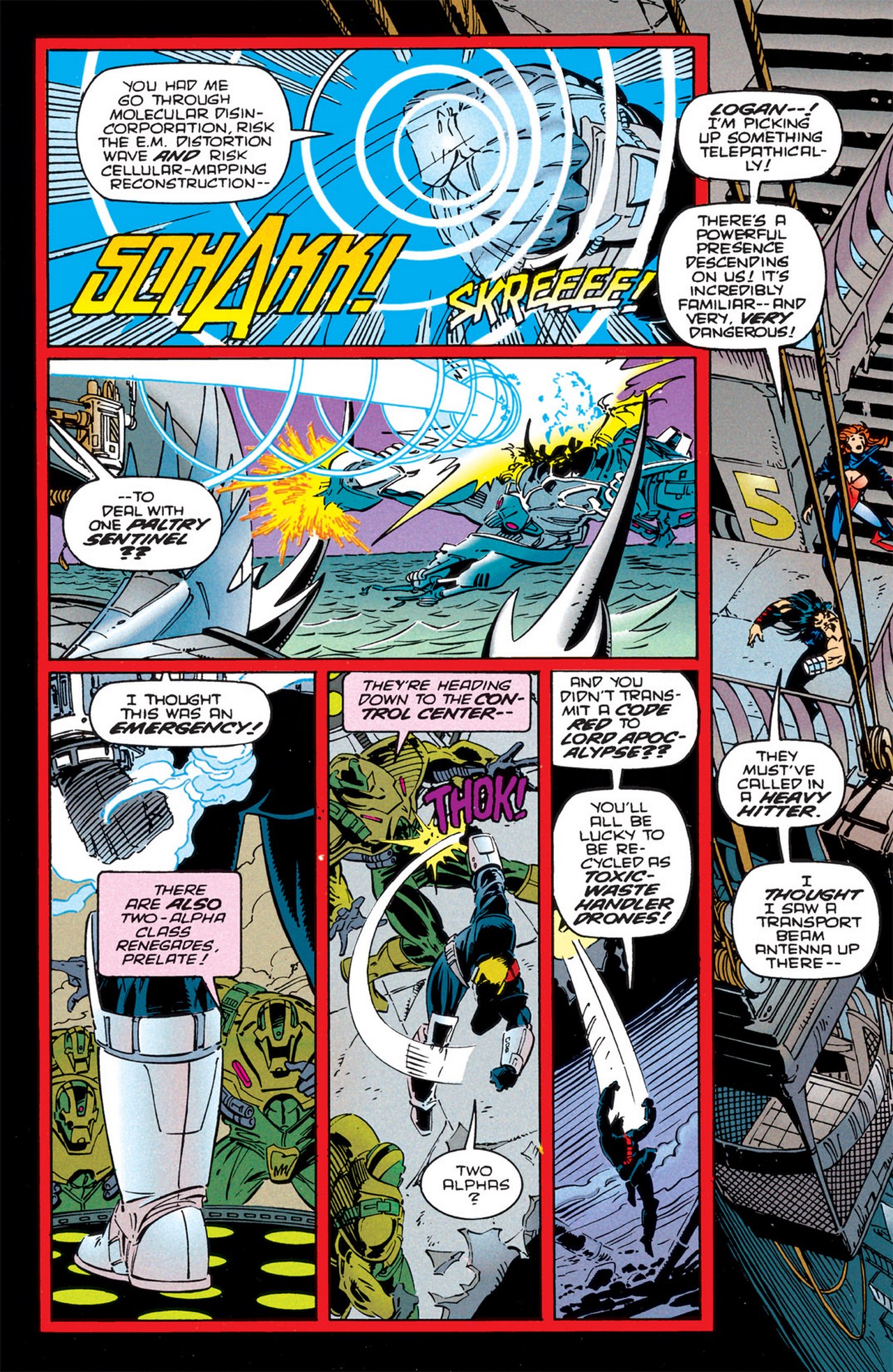 Read online Weapon X (1995) comic -  Issue #1 - 7