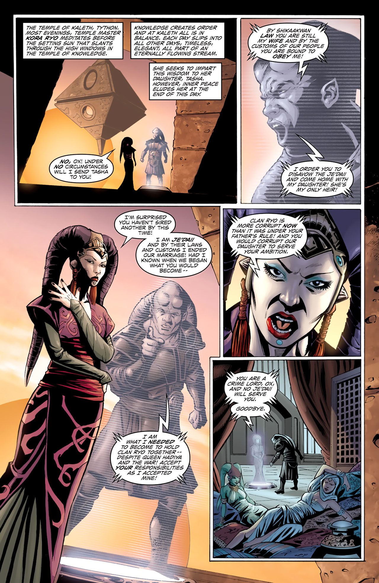 Read online Star Wars: Dawn of the Jedi - Prisoner of Bogan comic -  Issue #2 - 12