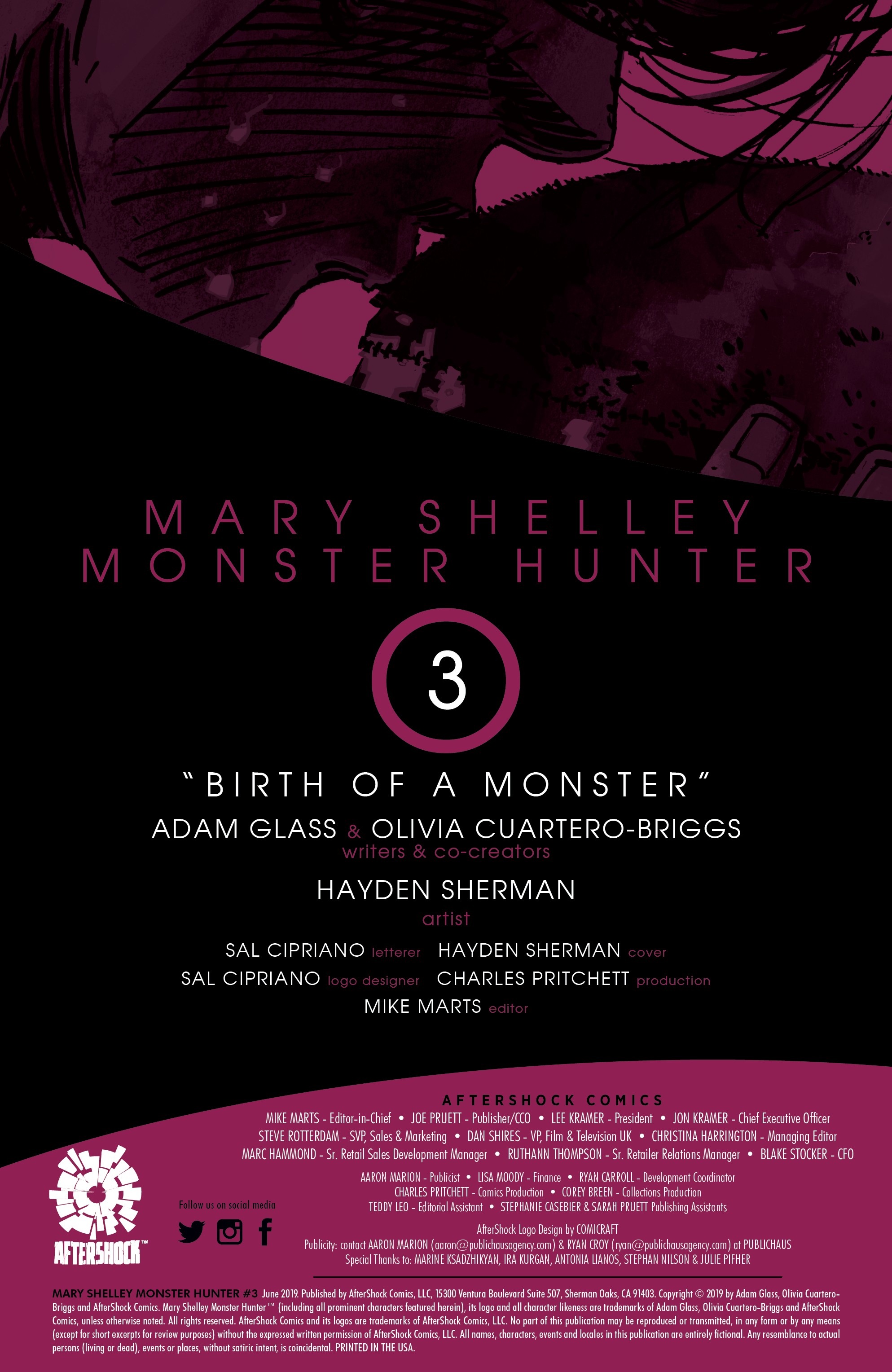 Read online Mary Shelley Monster Hunter comic -  Issue #3 - 2