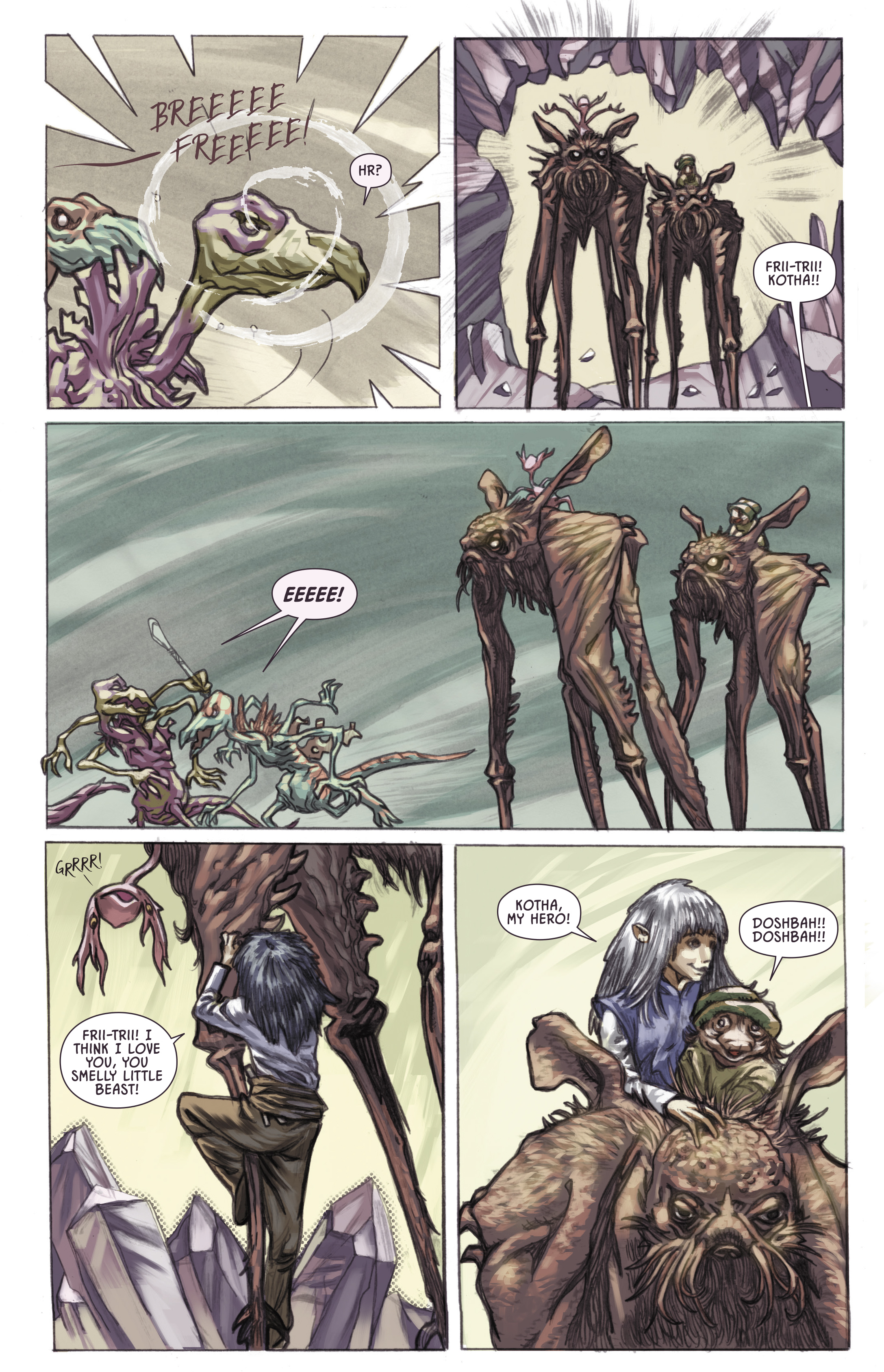 Read online The Dark Crystal: Creation Myths comic -  Issue # TPB 2 - 66