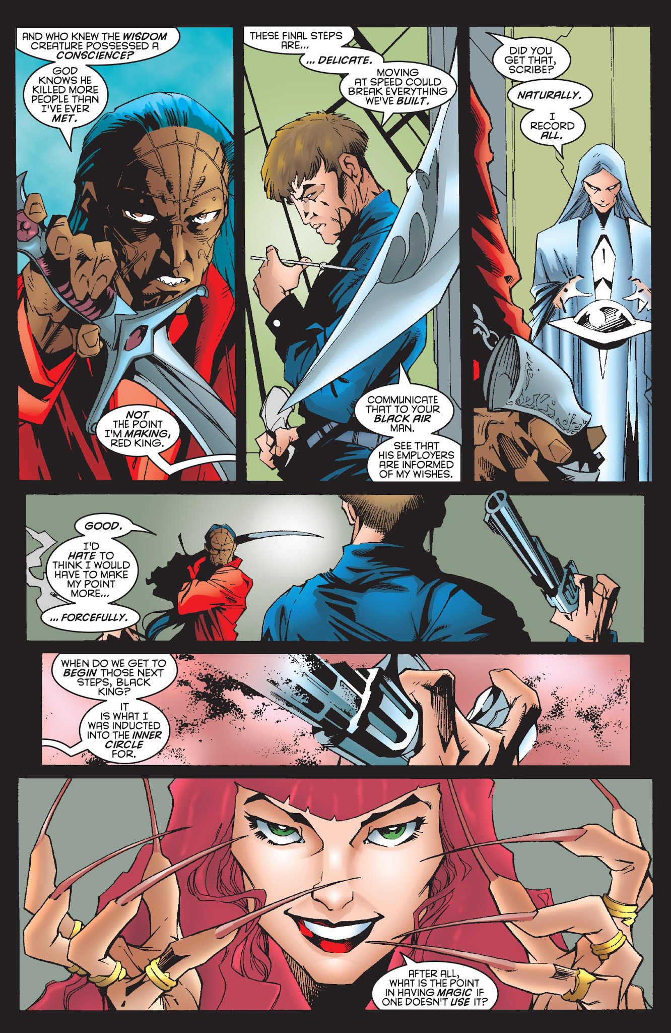 Read online Excalibur Visionaries: Warren Ellis comic -  Issue # TPB 3 (Part 1) - 12