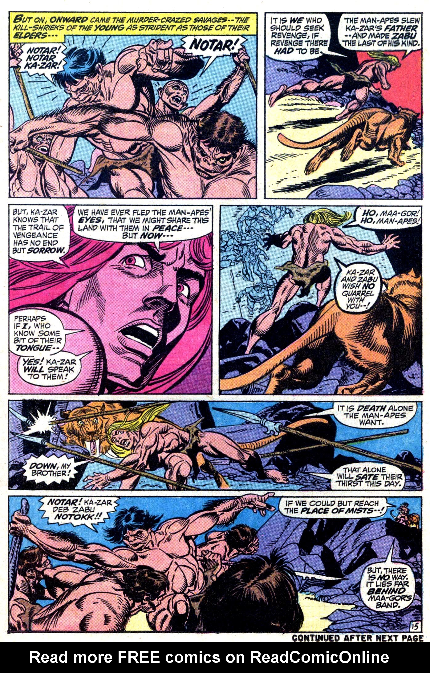 Read online Astonishing Tales (1970) comic -  Issue #11 - 16