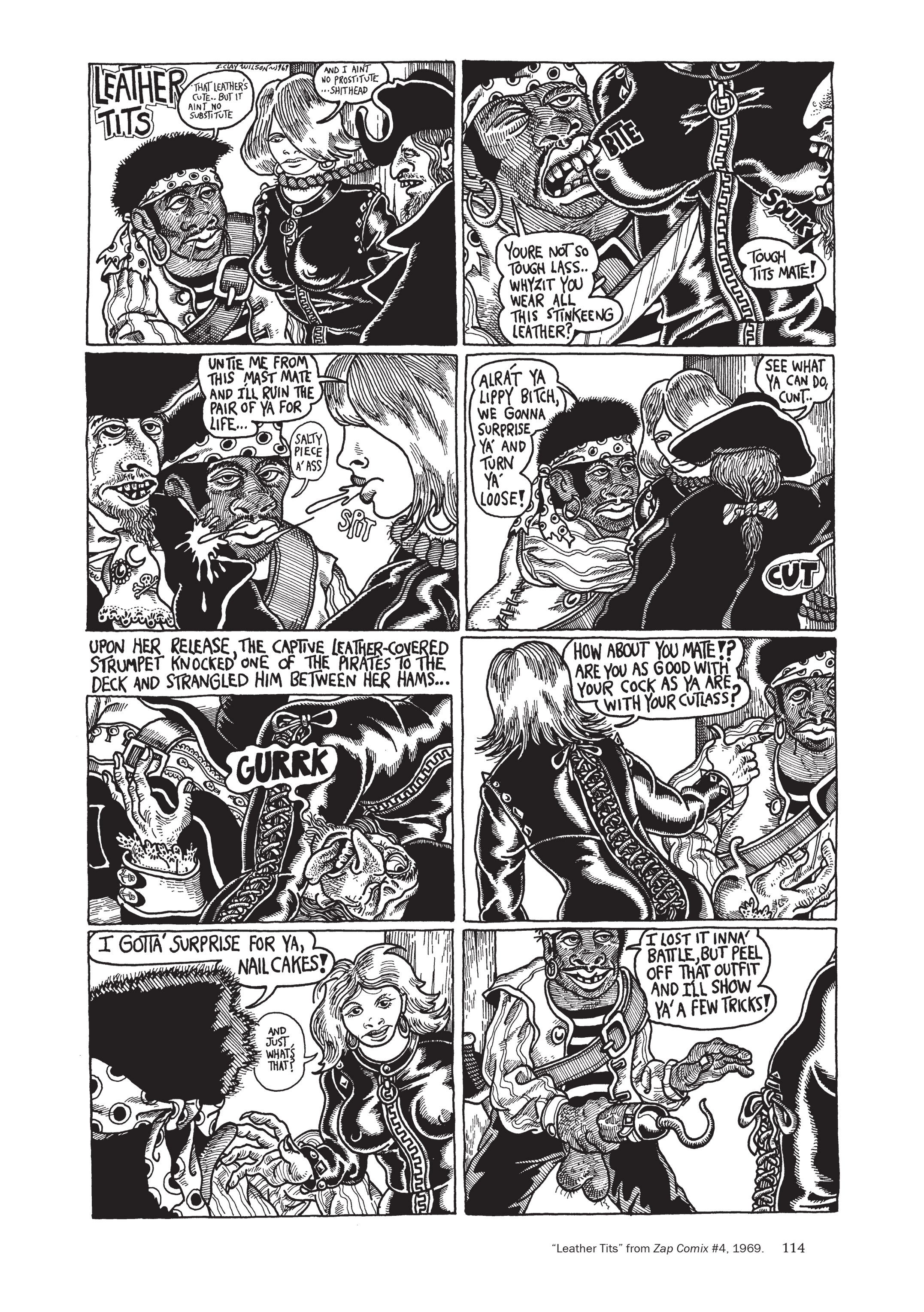 Read online The Mythology of S. Clay Wilson comic -  Issue # Pirates in the Heartland (Part 2) - 8