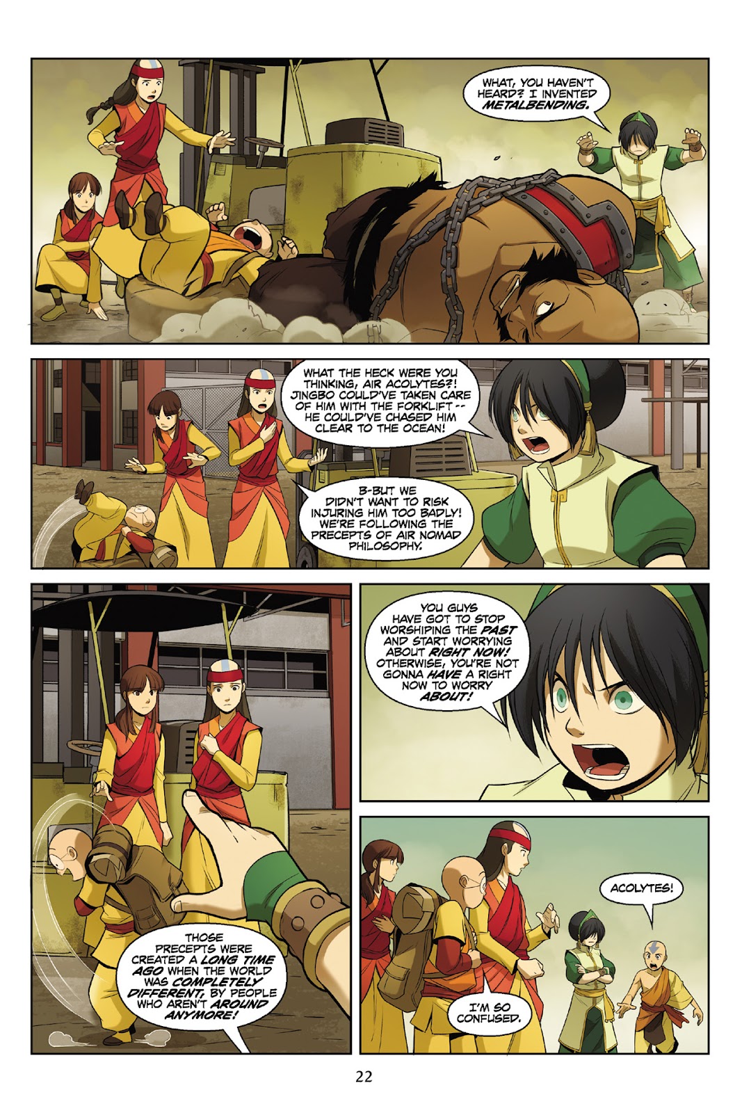 Nickelodeon Avatar: The Last Airbender - The Rift issue Part 2 - Page 23