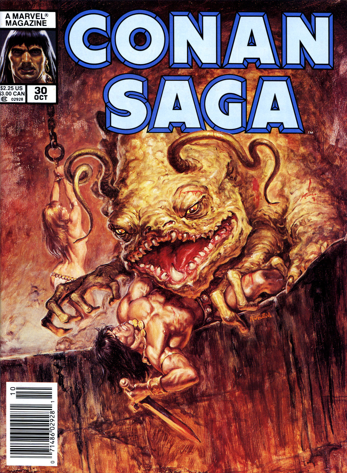 Read online Conan Saga comic -  Issue #30 - 1