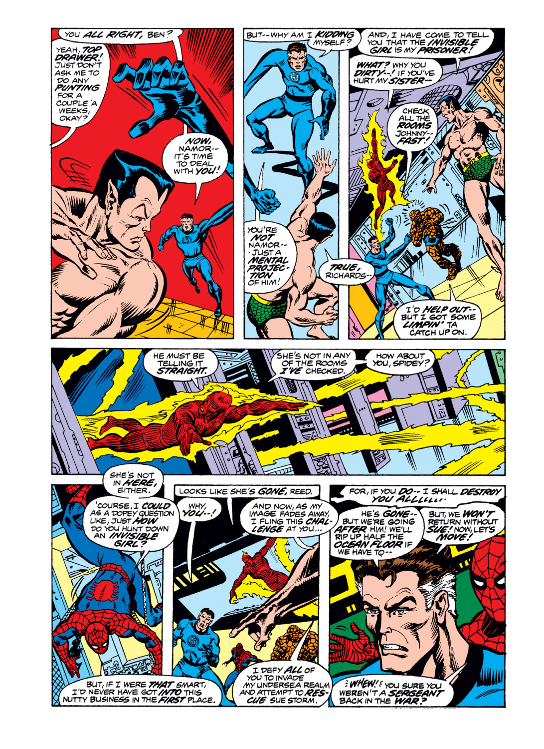 What If? (1977) issue 1 - Spider-Man joined the Fantastic Four - Page 23