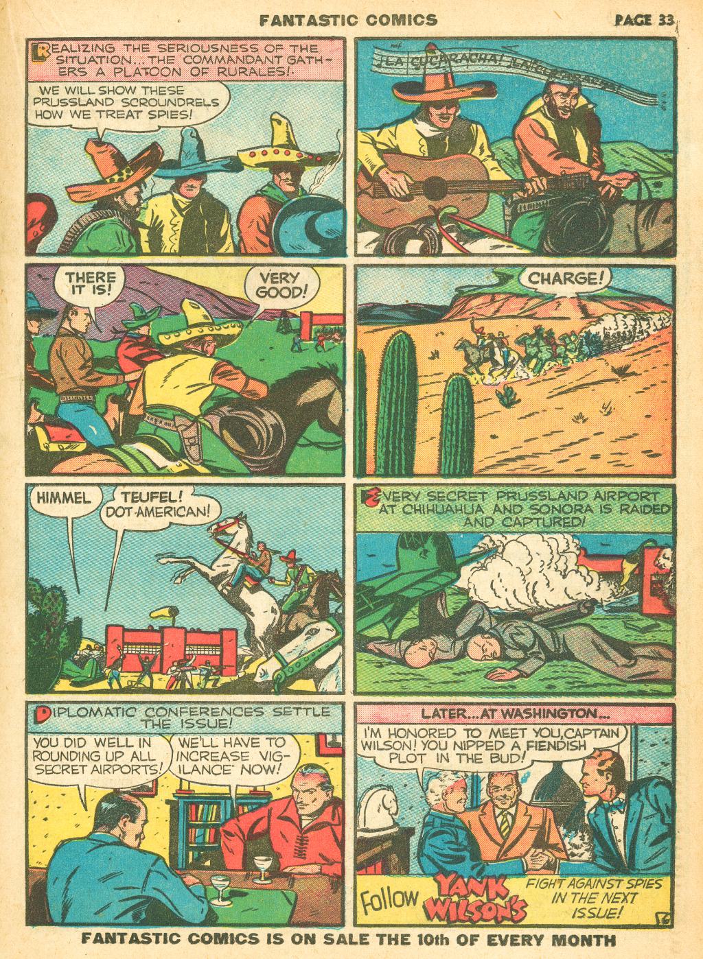 Read online Fantastic Comics comic -  Issue #12 - 35