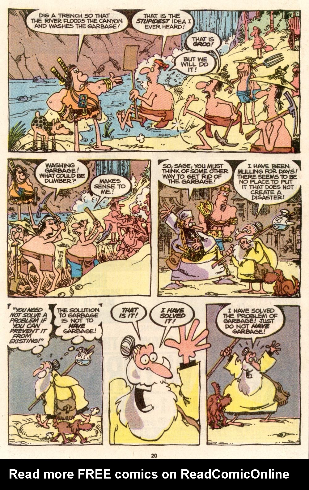 Read online Sergio Aragonés Groo the Wanderer comic -  Issue #65 - 21
