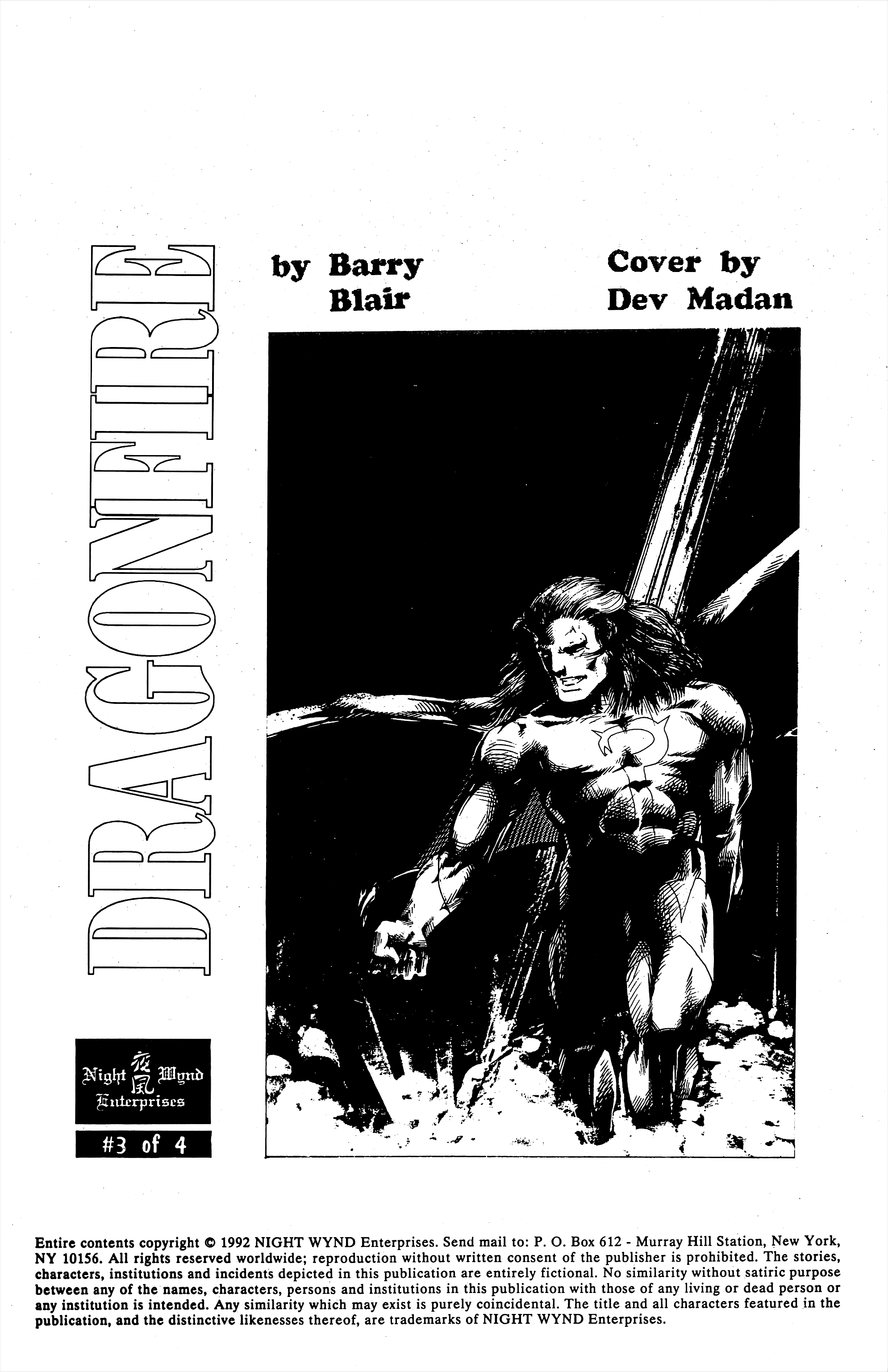 Read online Dragonfire (1991) comic -  Issue #3 - 2