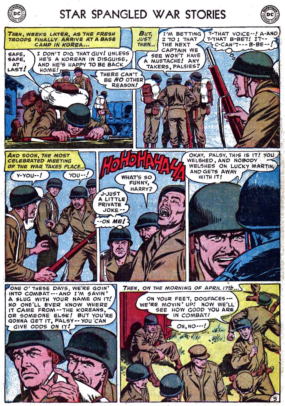 Read online Star Spangled War Stories (1952) comic -  Issue #10 - 5