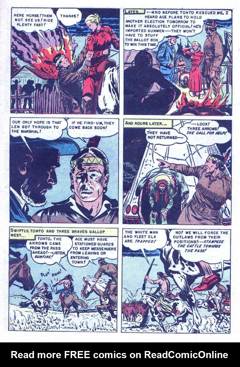 Read online Lone Ranger's Companion Tonto comic -  Issue #5 - 31