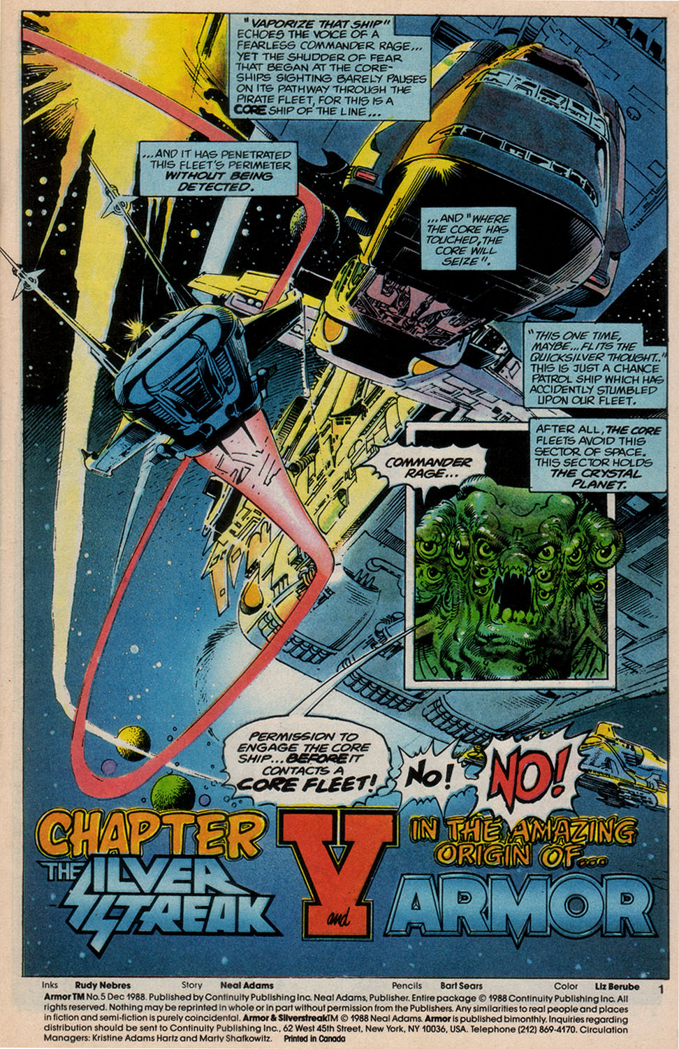 Read online Armor comic -  Issue #5 - 3