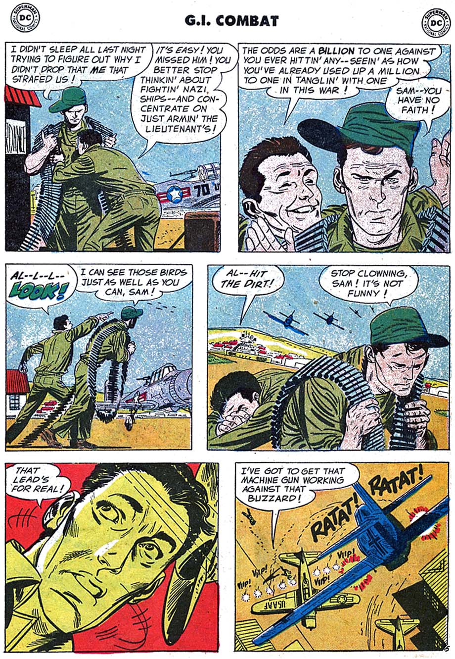 Read online G.I. Combat (1952) comic -  Issue #55 - 7
