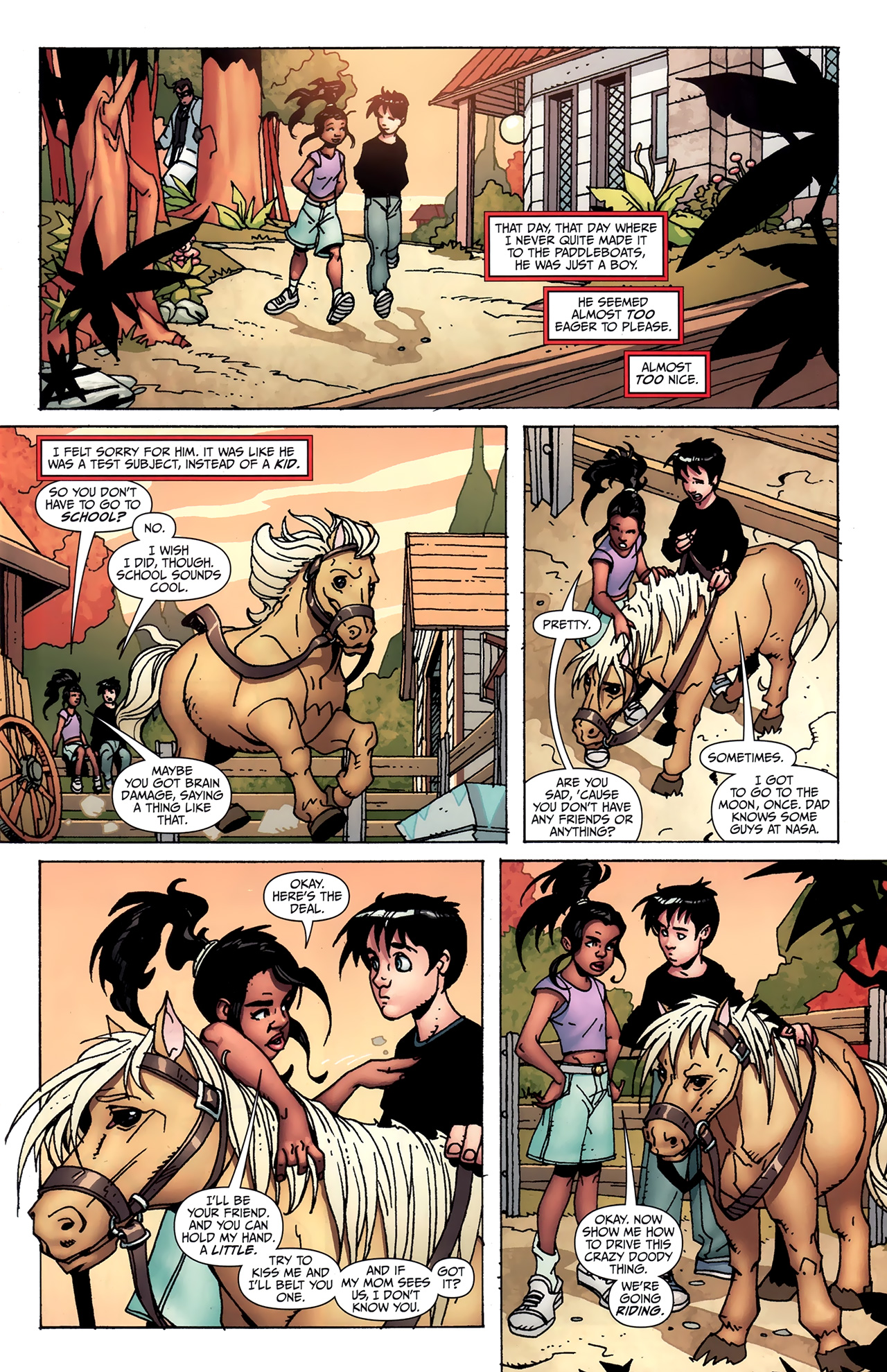 Read online Welcome To Tranquility: One Foot In The Grave comic -  Issue #5 - 12