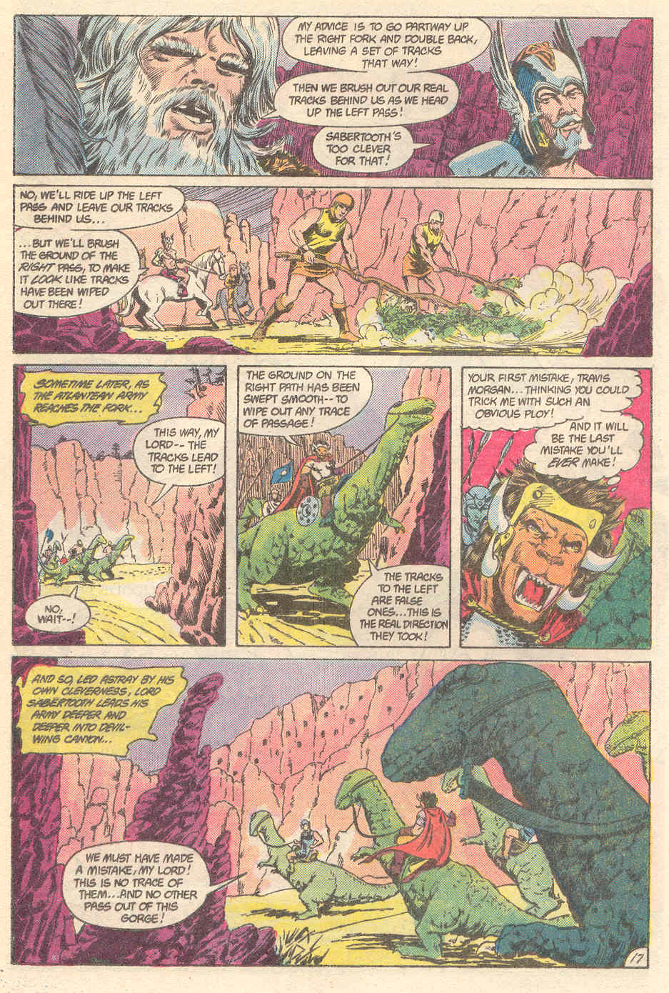 Read online Warlord (1976) comic -  Issue #93 - 17