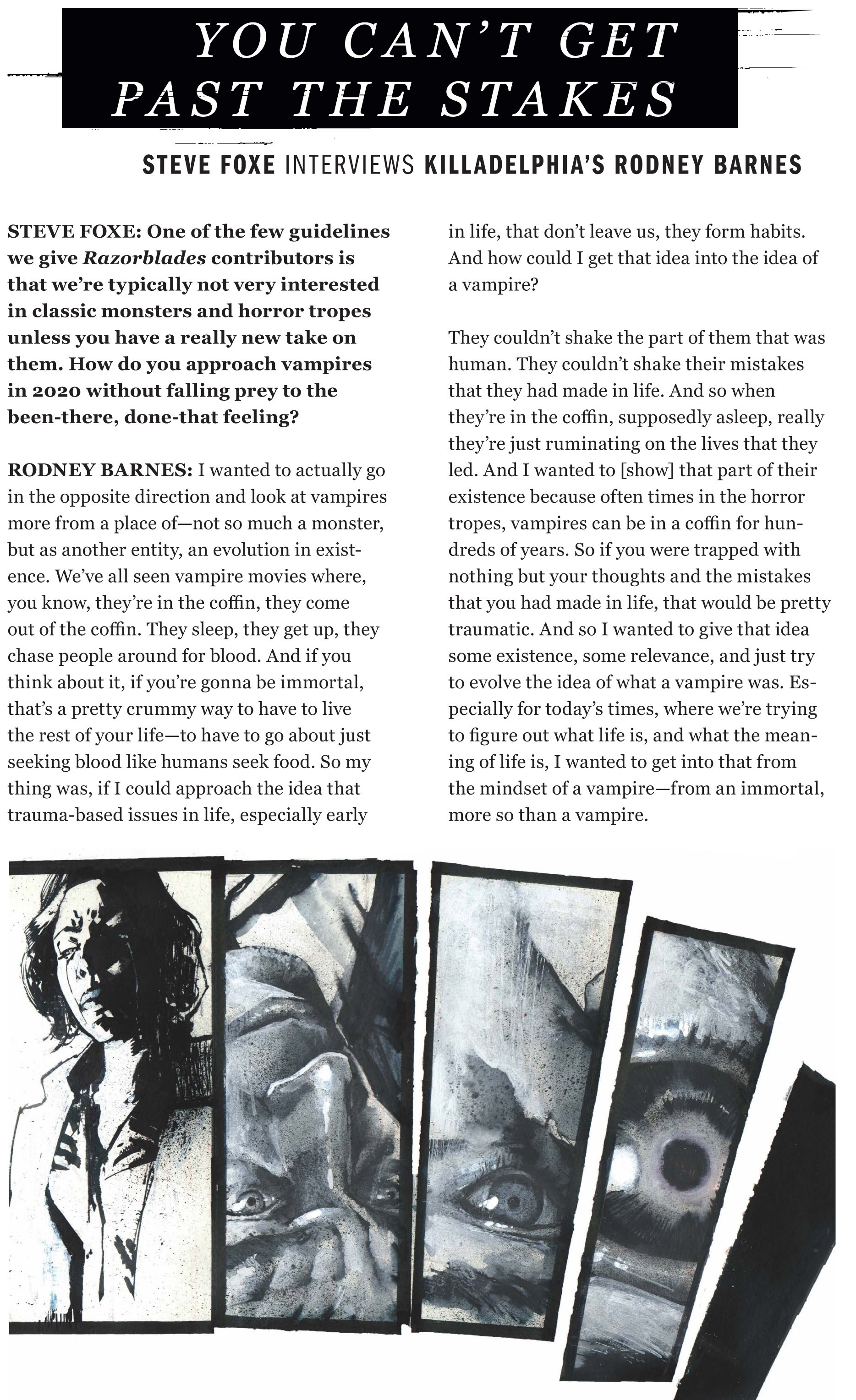 Read online Razorblades: The Horror Magazine comic -  Issue #3 - 55